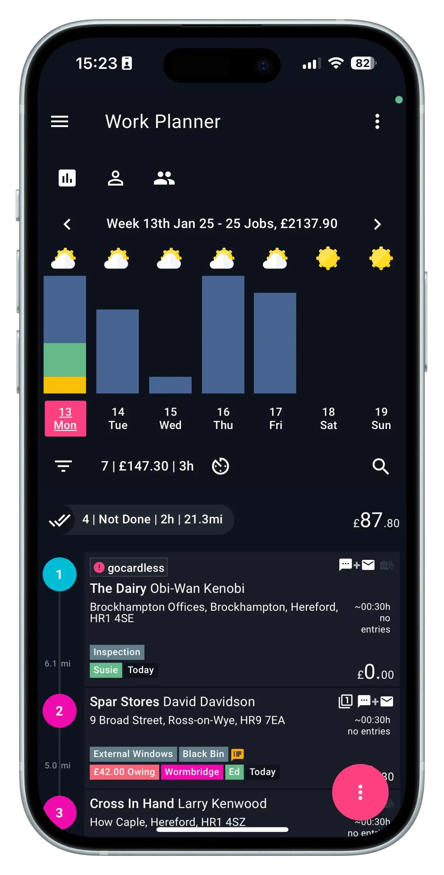 App mock